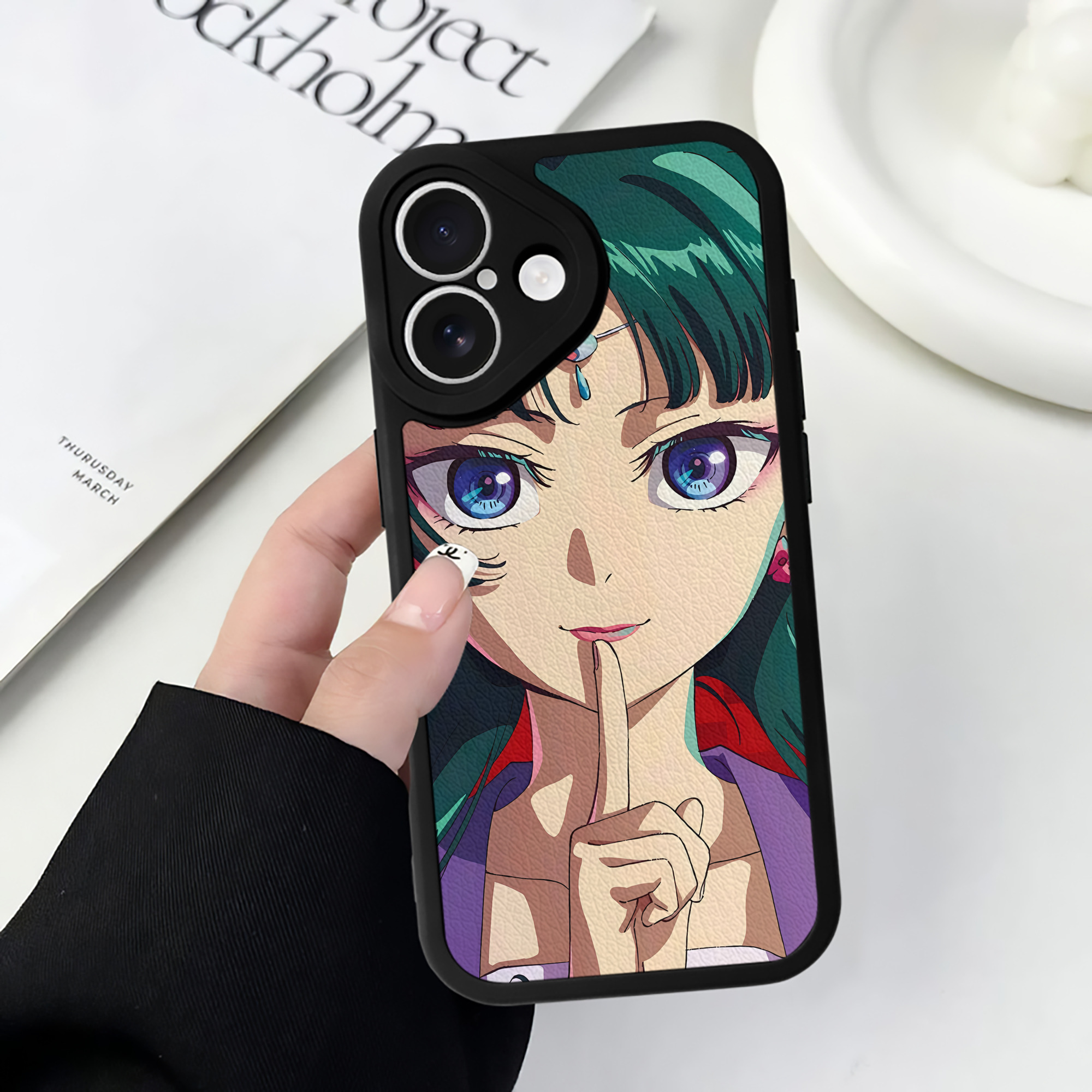 薬屋のひとりごと The Apothecary Diaries 【iPhone 16シリーズ対応】シリコンスマホケース（レザー調） 材質：シリコン